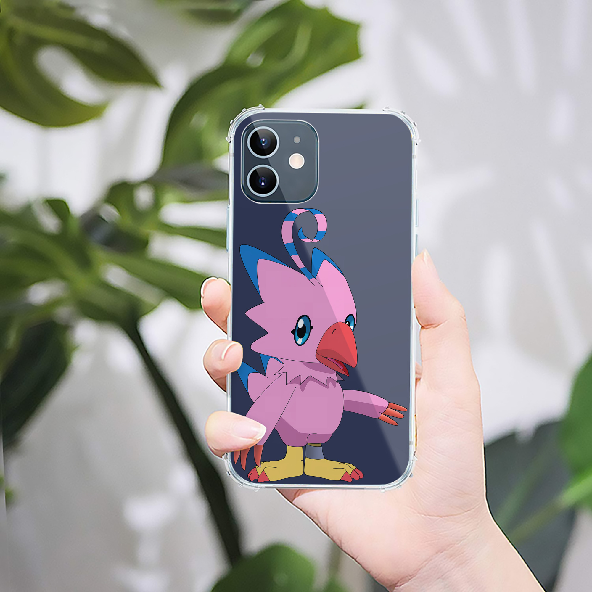 （画像用） Digimon デジタルモンスター/デジモン 【iPhone 12シリーズ対応】透明スマホケース（クリアソフトケース）